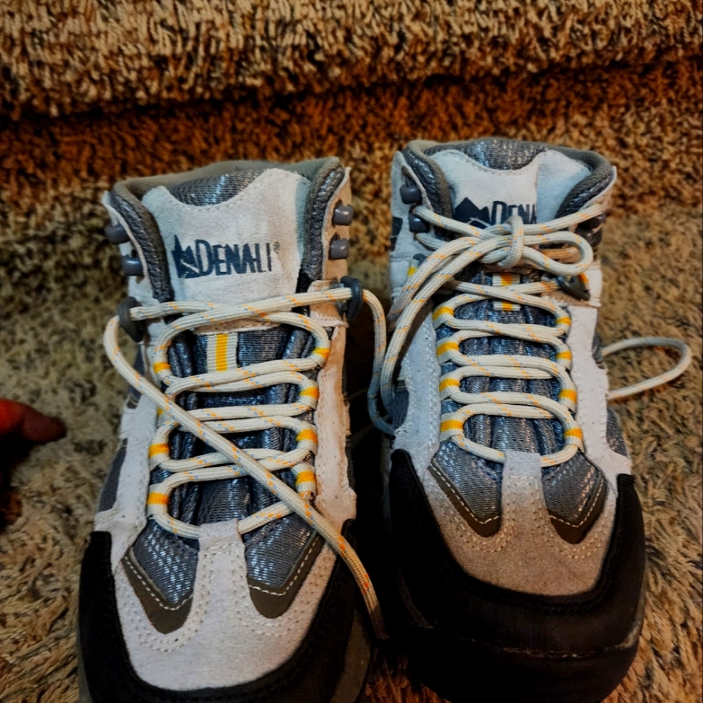 Boys hiking shoes size 5.  Brand Denali..used good condition..
